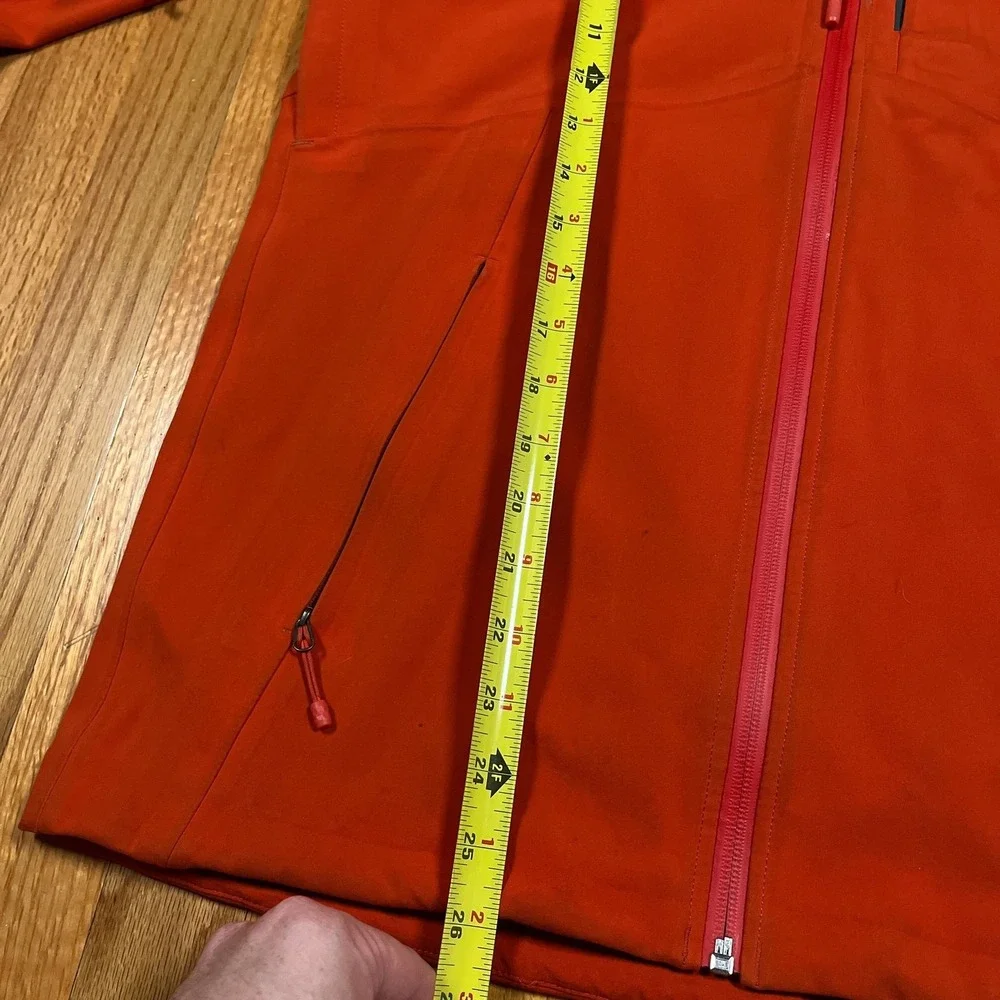 The North Face Apex Flex Gore-Tex Hooded Jacket Orange Men's Small NF0A2VE7